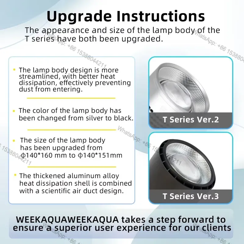 Aquarium Plant Light Spectrum - Hot Sale Week Aqua T140Pro Ver.3