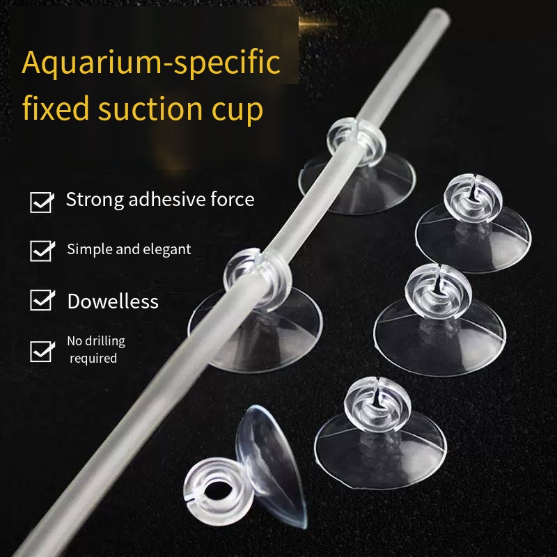 Planted Aquarium Temperature - Oxygen Tube, Fixed Suction Cup, Air