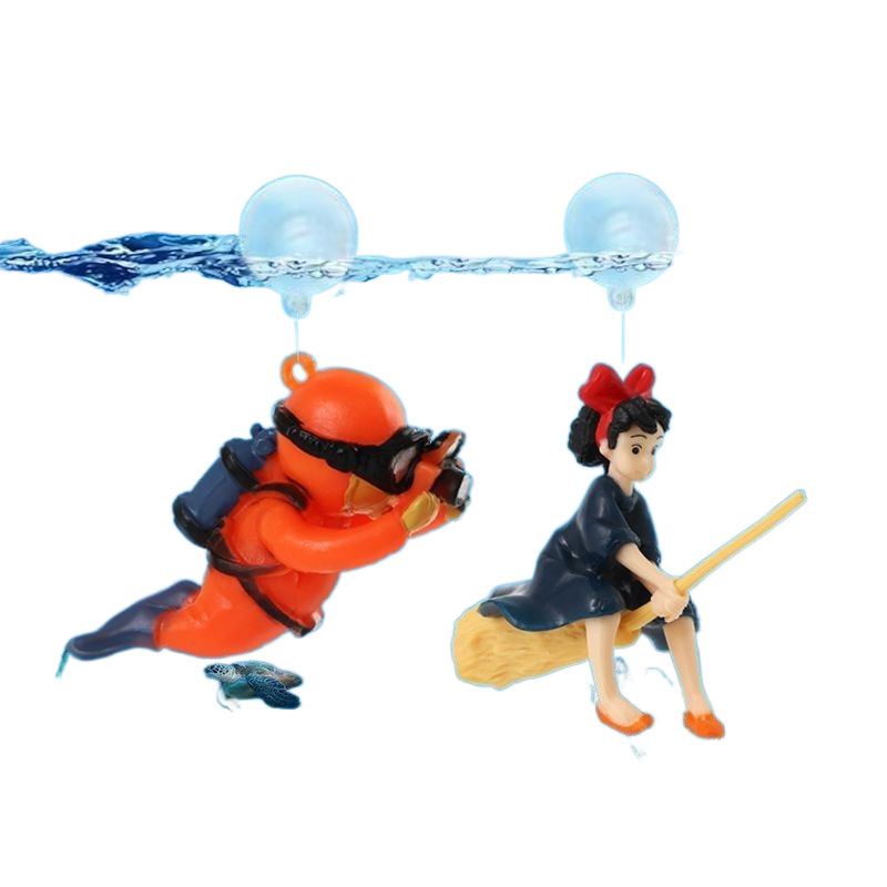 Fish Tank Diver Ornaments Land - Aquarium Plant Live recension och pris