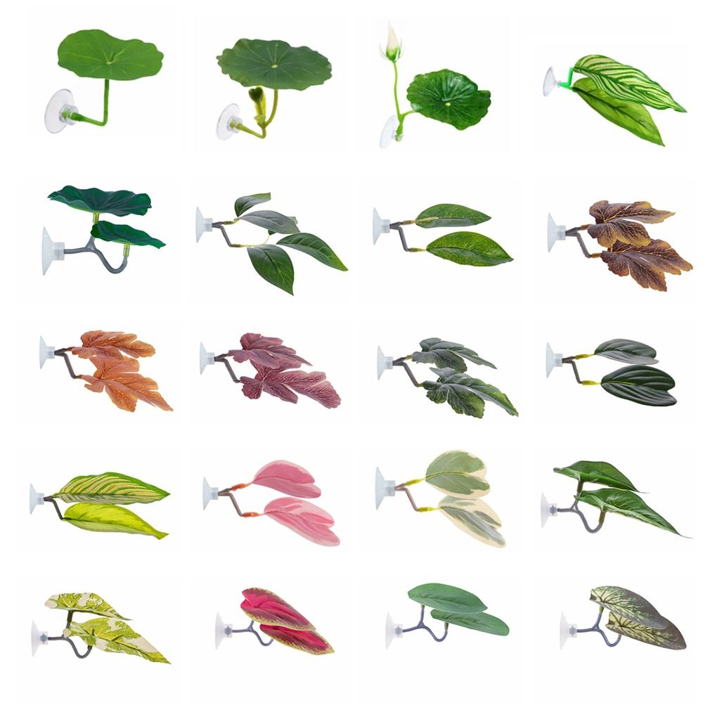 Plastic Betta Fish Rest Leaf S - Aquarium Plant Live recension och pris