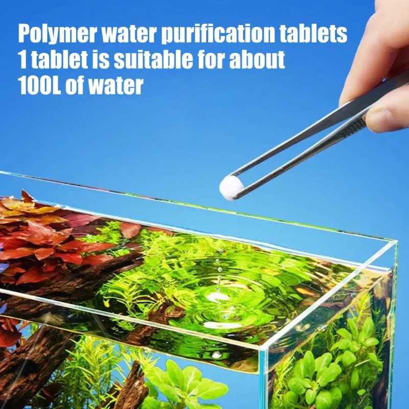 Aquatic Water Purification Tab - Planted Aquarium Yellow Water recension och pris