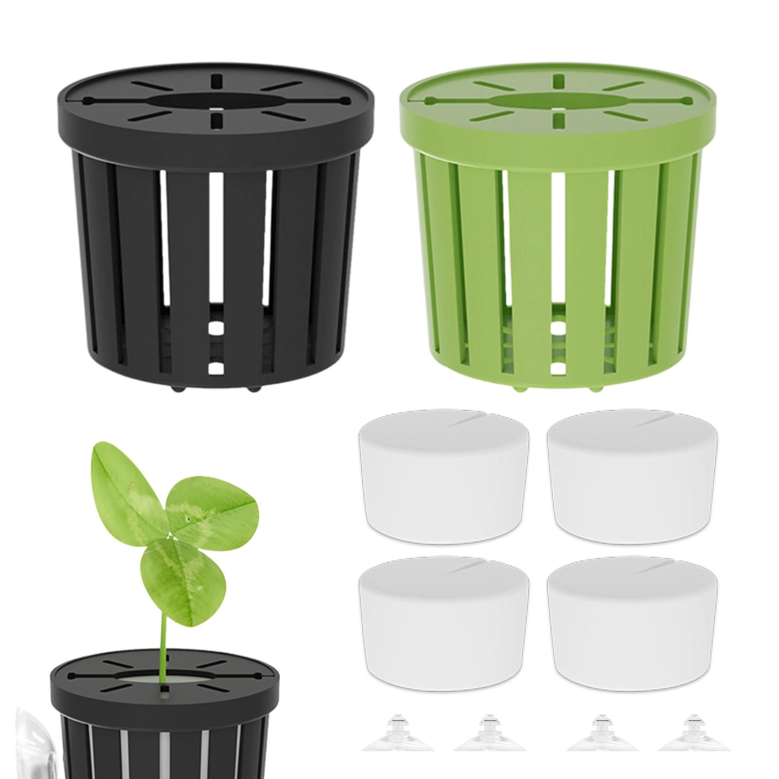 4 Pieces Hydroponic Plant Bask - Aquarium Planted Background recension och pris