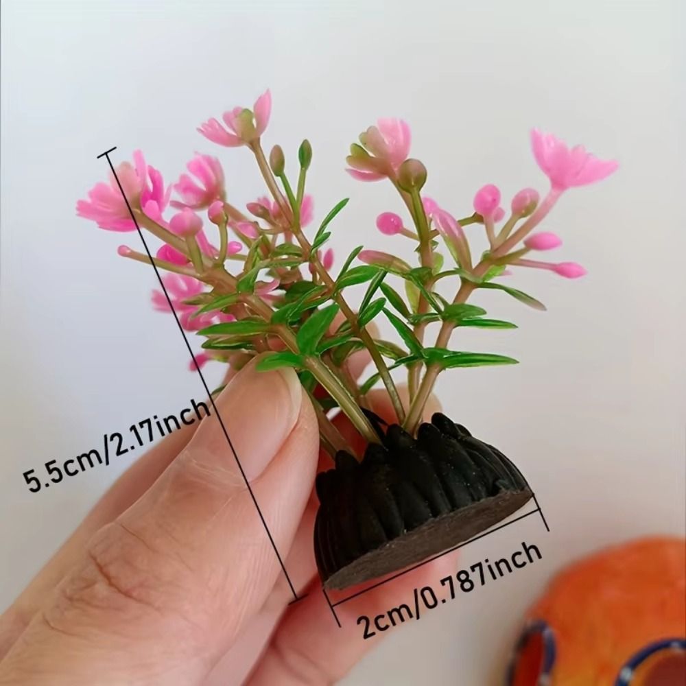 Plastic Artificial Aquarium Pl - Aquarium Planted Background recension och pris