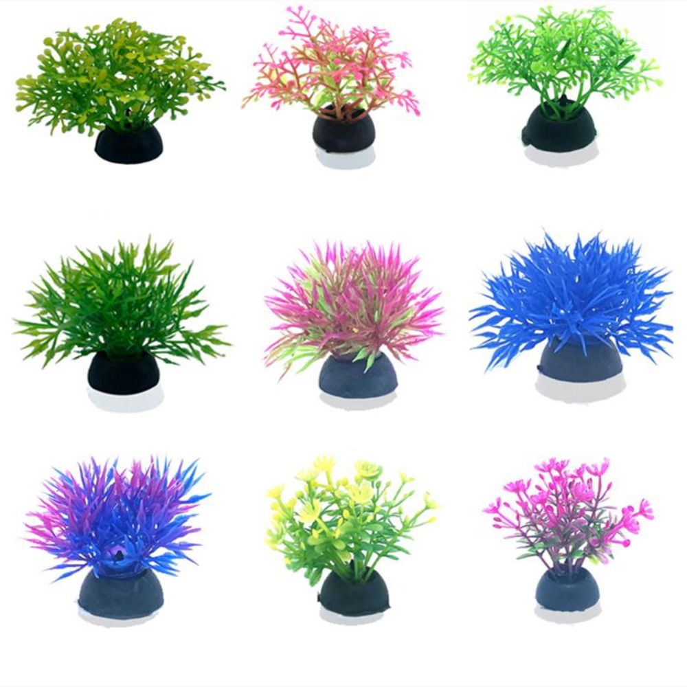 Plastic Artificial Aquarium Pl - Aquarium Planted Background recension och pris