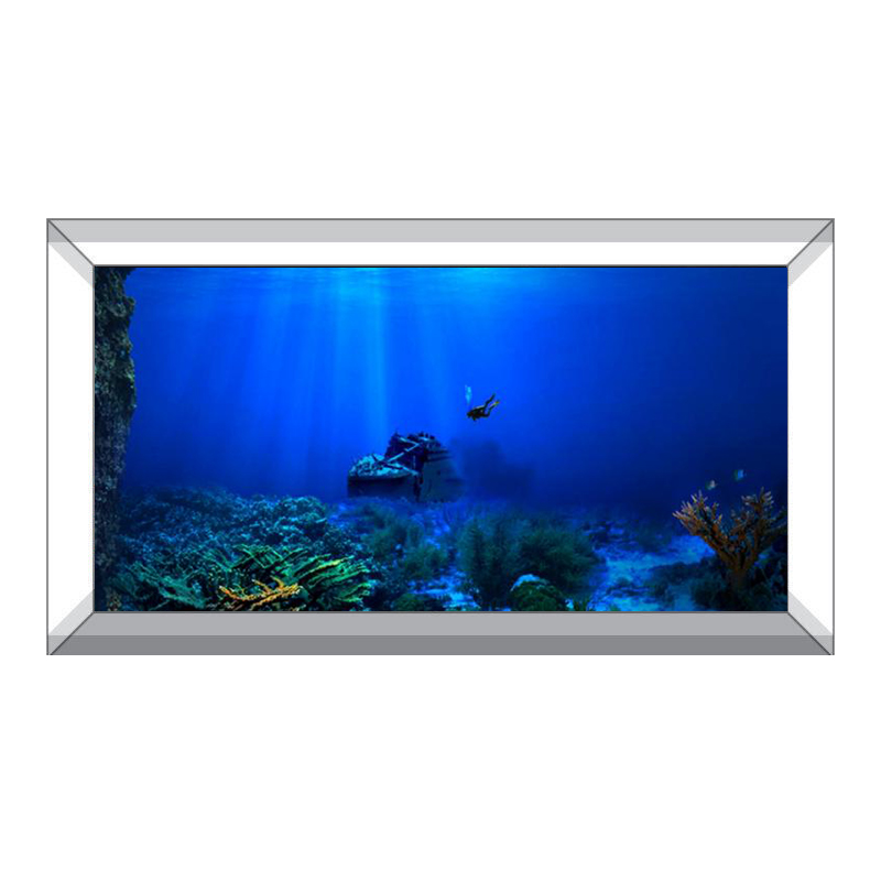 Fish Tank Background Decorativ - Aquarium Planted Background recension och pris