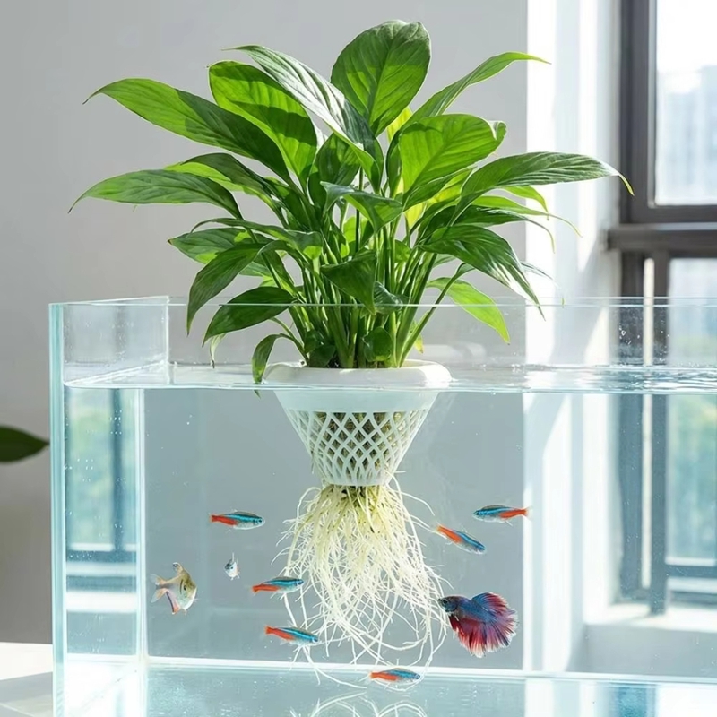 Floating Aquarium Plant Pot, 3 - Planted Aquarium Jar recension och pris