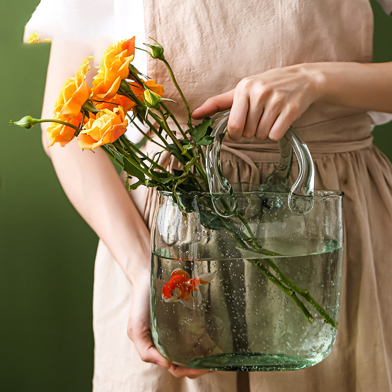 Nordic Tabletop Glass Flower V - Planted Aquarium Jar recension och pris