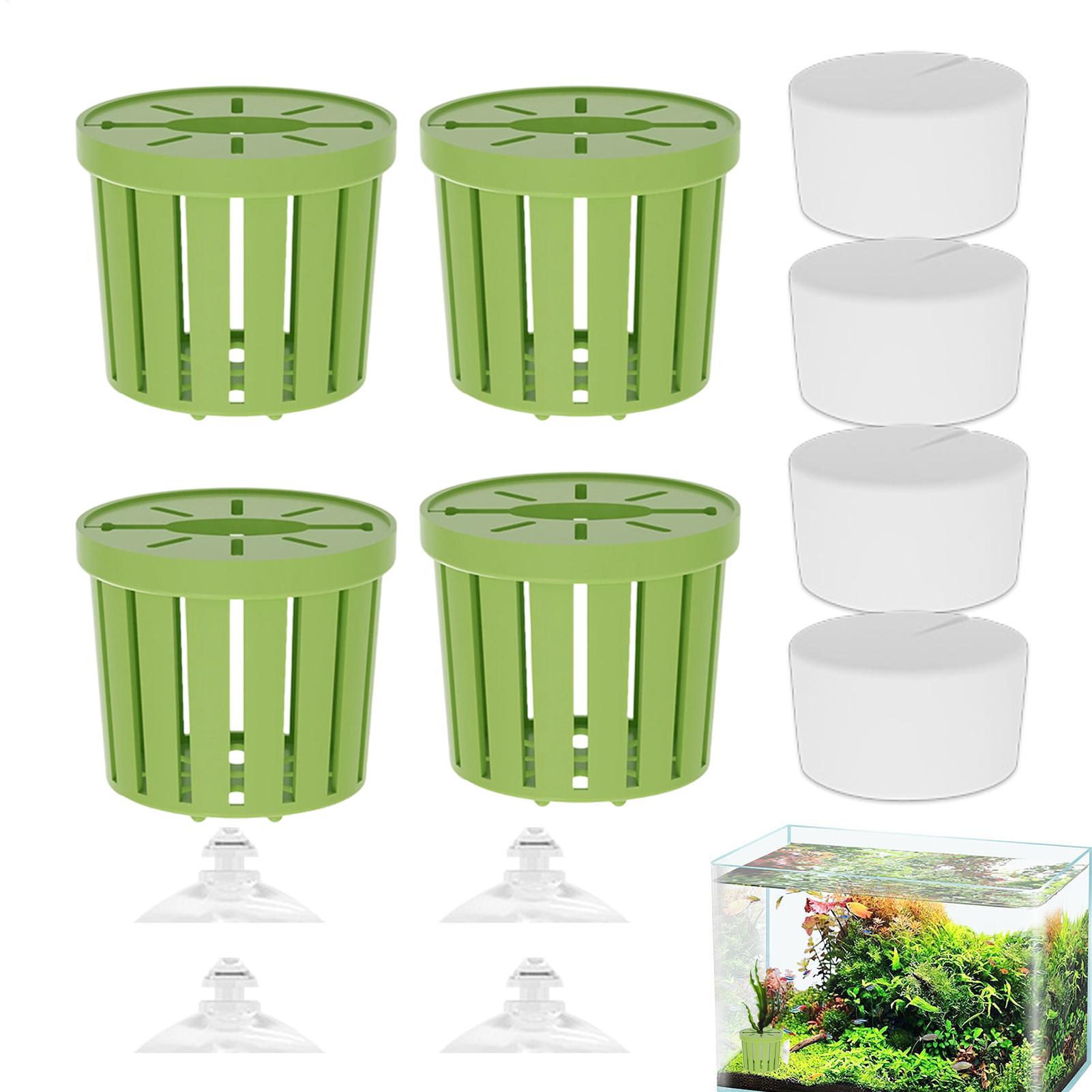 4Pcs Aquatic Plants Fixed Set  - Aquarium Planted Background recension och pris