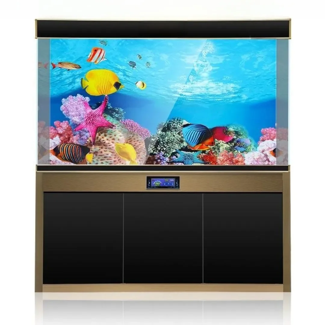 Background Aquarium 3D Sticker - Aquarium Planted Background recension och pris