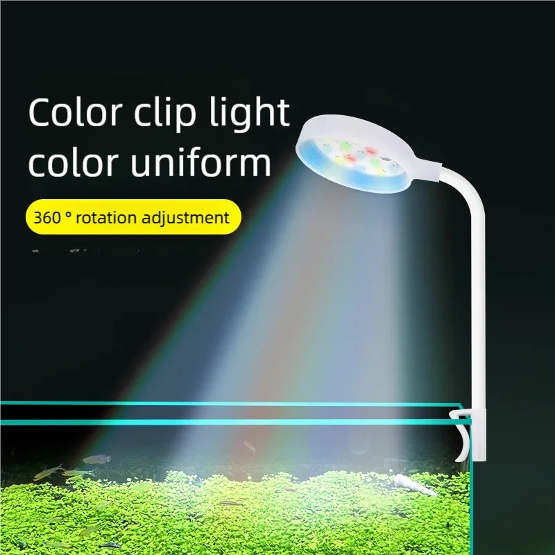 3W LED Clip-On Aquarium Light  - Aquarium Plant Light Spectrum recension och pris