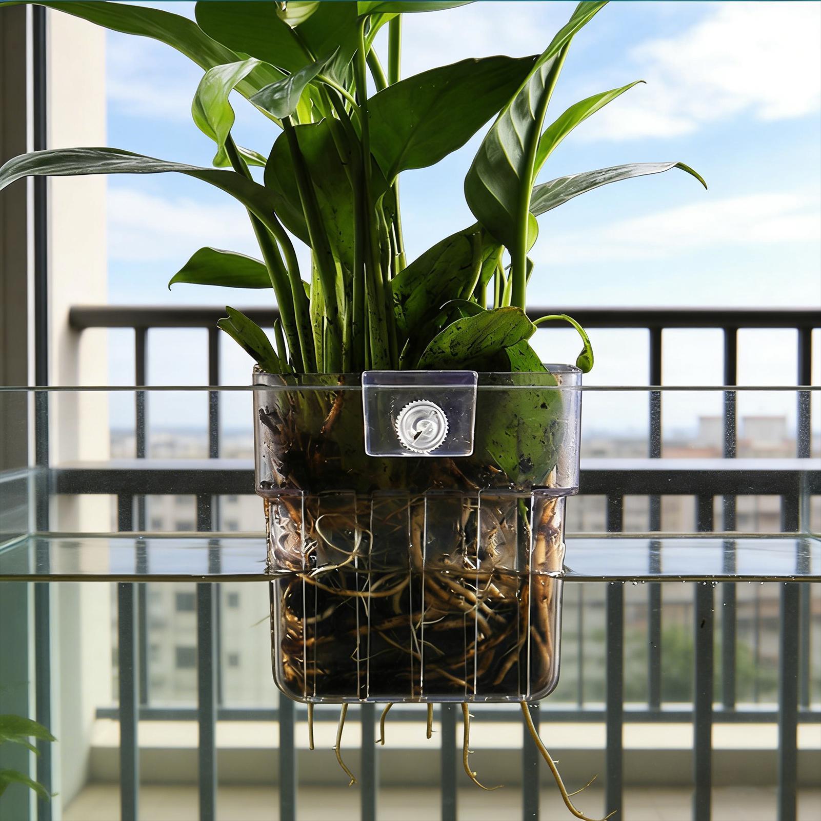 Aquarium Transparent Hanger Po - Aquarium Plant Live recension och pris
