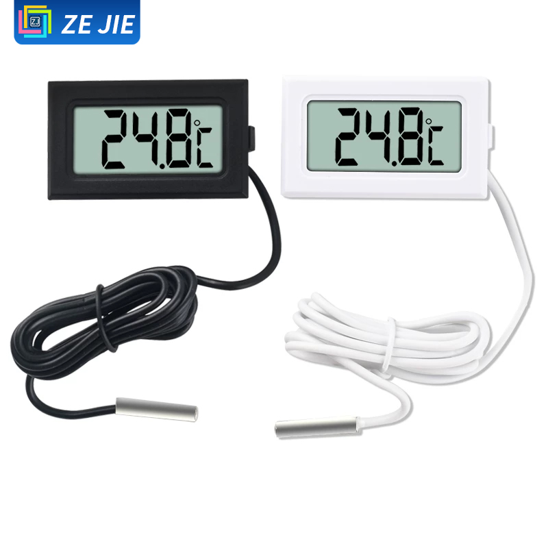 Digital Thermometer with Probe - Planted Aquarium Temperature recension och pris