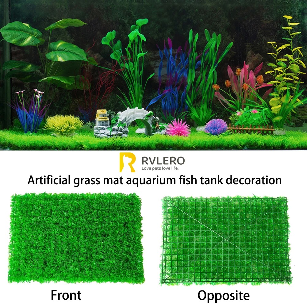 Artificial Grass Lawn Aquarium - Aquarium Plant Live recension och pris