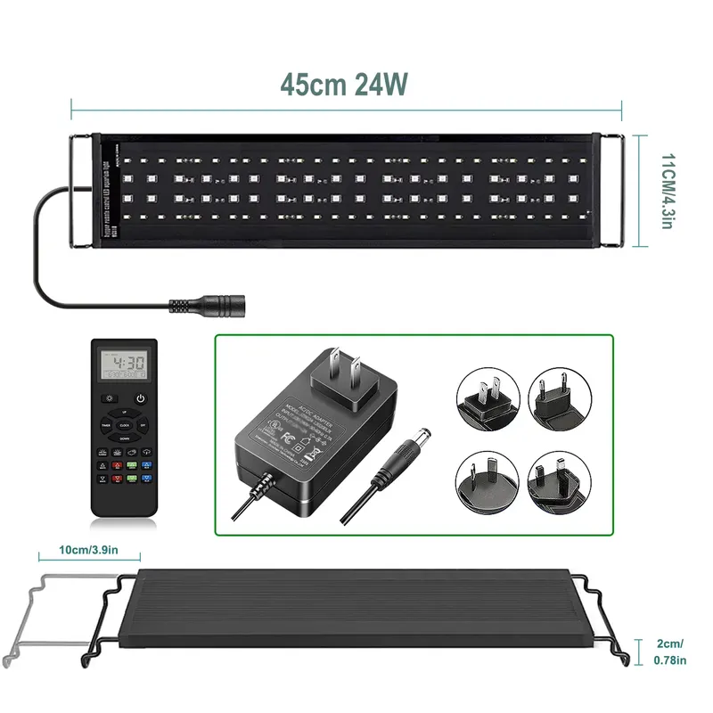 SIROKA 45cm Professional LED F - Aquarium Plant Live recension och pris