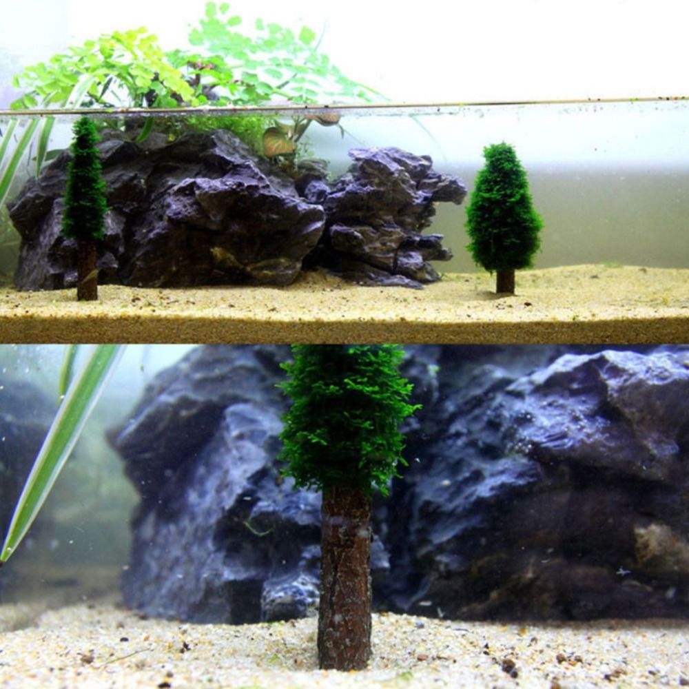 Simulation Christmas Tree Aqua - Aquarium Planted Background recension och pris